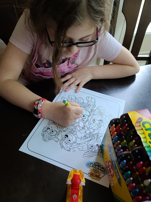 Paw patrol mighty pups charged up art kit giveaway