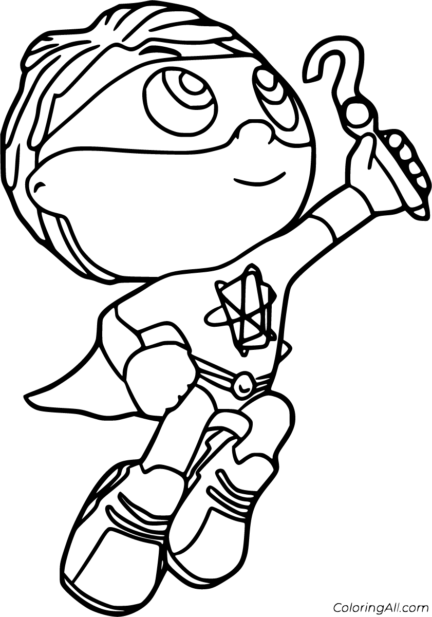 Super why coloring pages