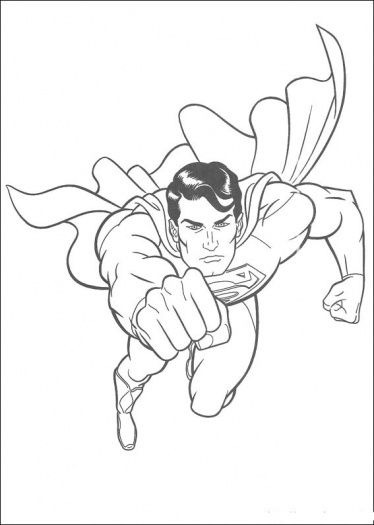 Unleash your inner superhero with printable superman coloring pages