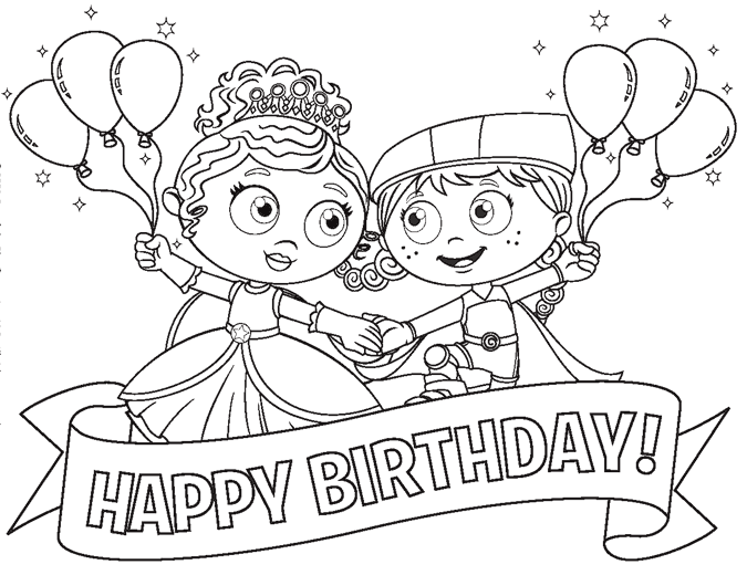 Super why coloring pages