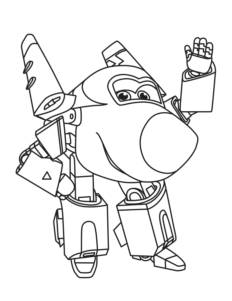 Super wings coloring pages