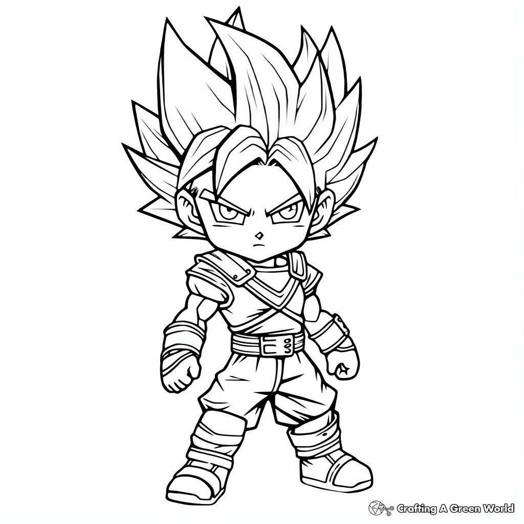 Goku coloring pages