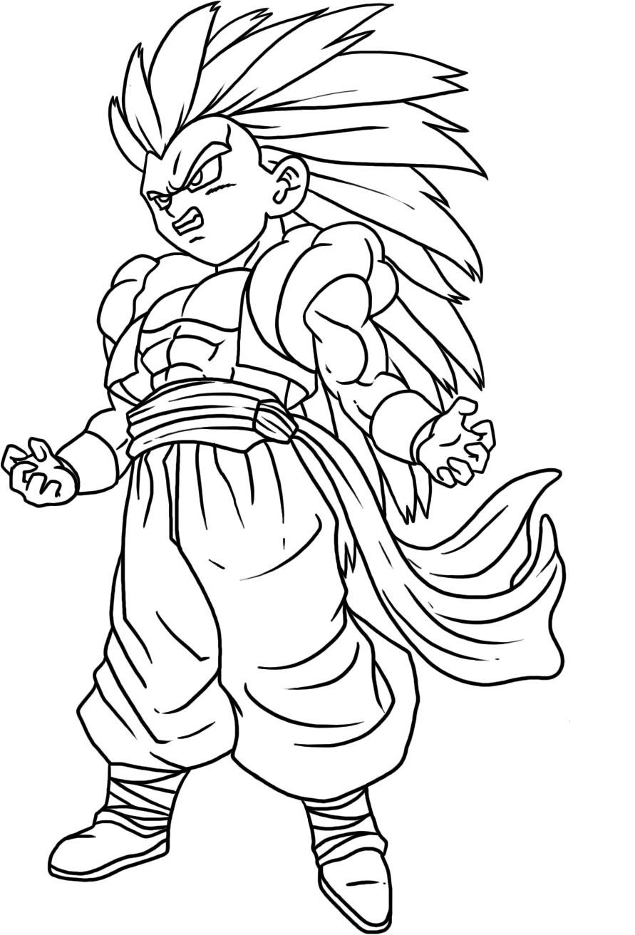 Dragon ball coloring pages