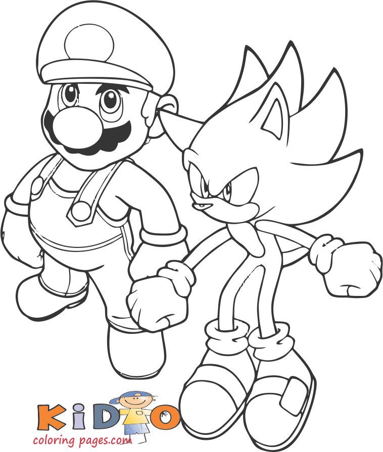 Printable coloring page on