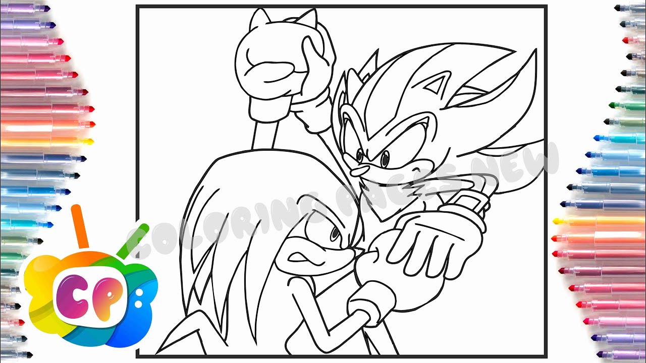 Desenho de super shadow pintado e colorido por usuãrio não registrado o dia de junho do sonic x shadow para colorir