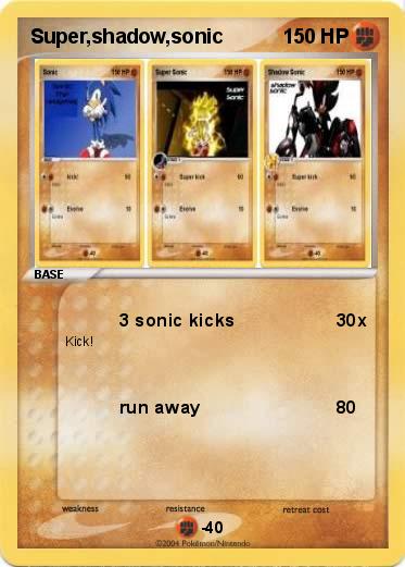 Pokemon super shadow sonic