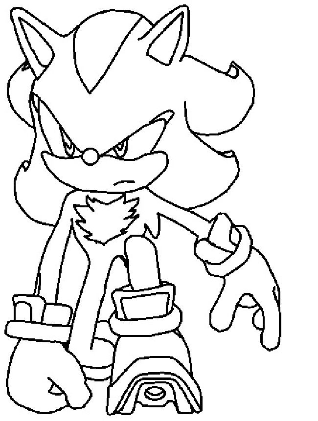 Shadow the hedgehog coloring pages super coloring pages cartoon coloring pages monster coloring pages