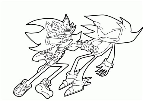 Super sonic super shadow louring pages