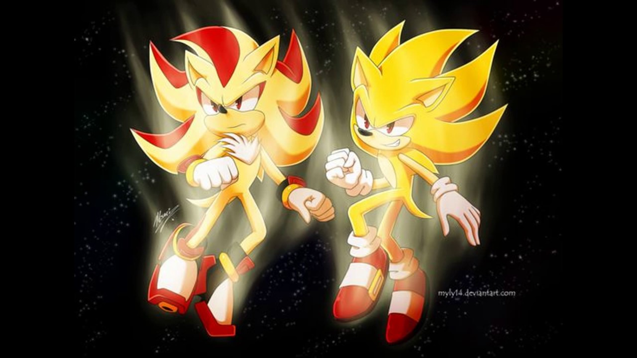 Super sonic super silver and super shadow wallpapers