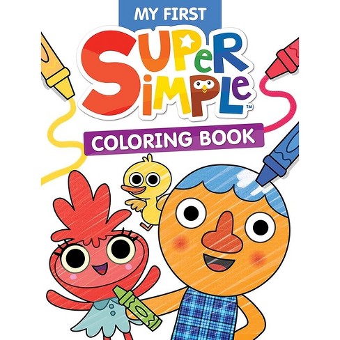 My first super simple coloring book