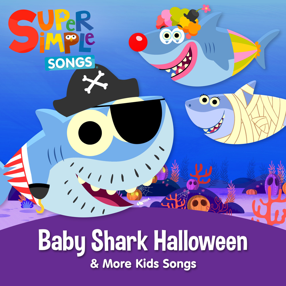 Super simple songs baby shark halloween more kids halloween songs in high