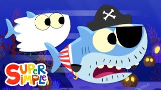 Baby shark halloween featuring finny the shark super siple songs