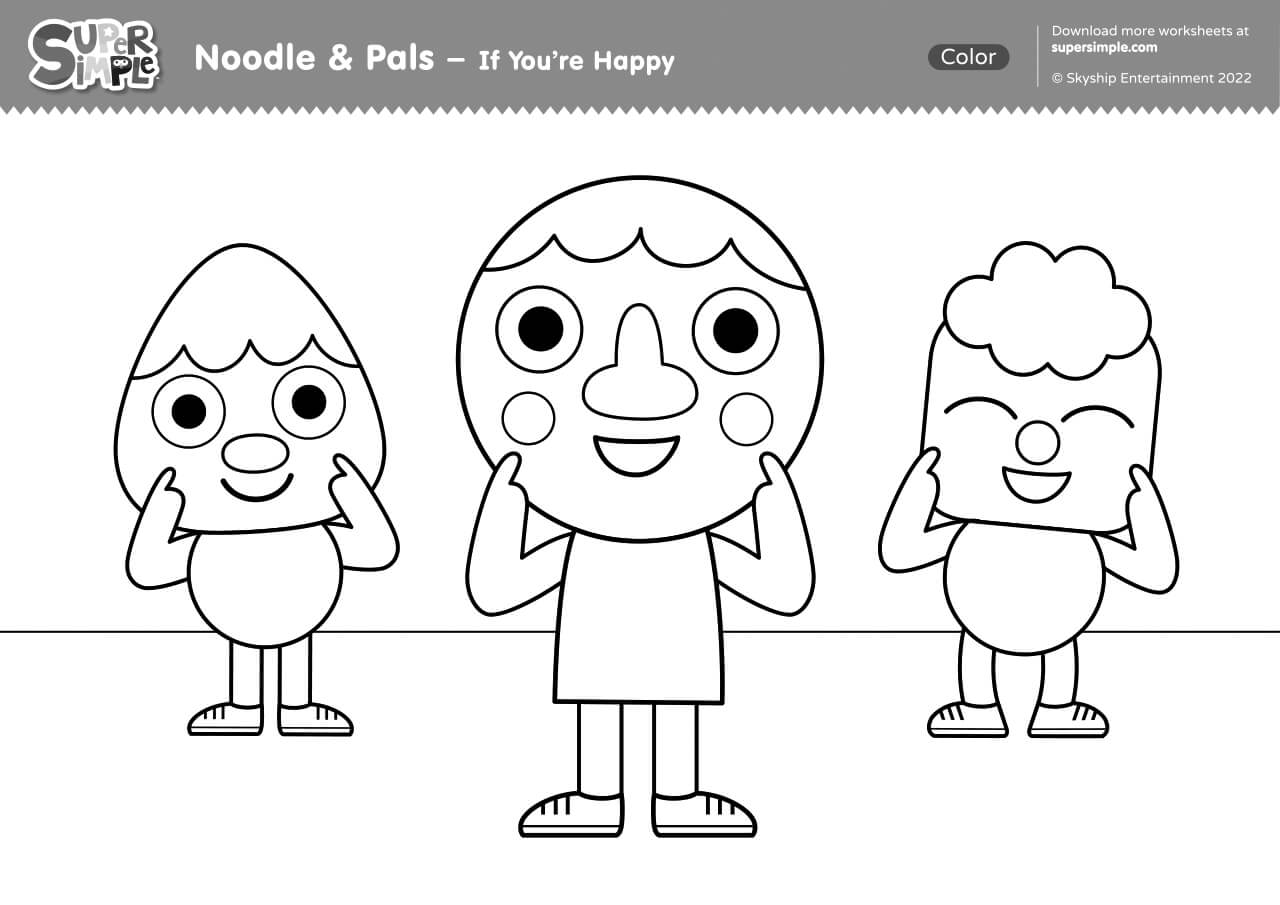 If youre happy coloring page