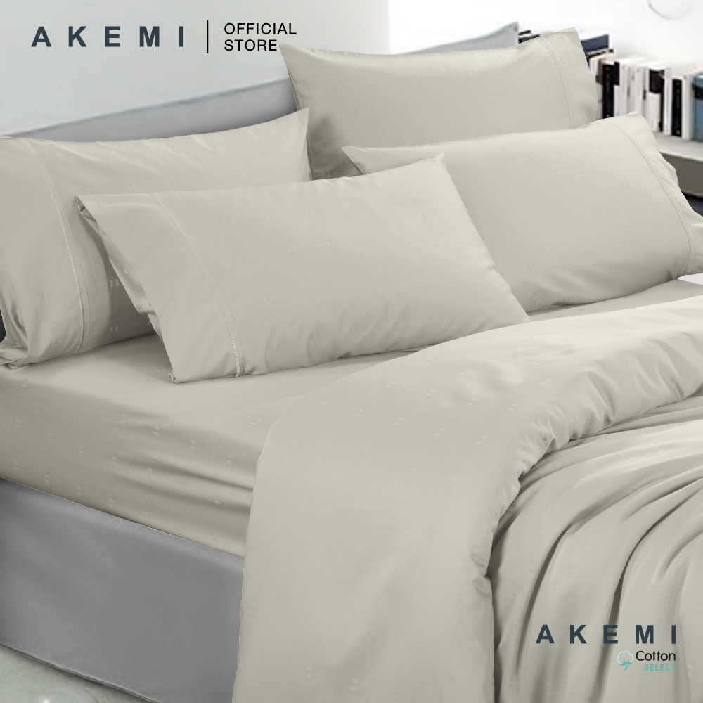 Akemi cotton select affinity fitted sheet set tc