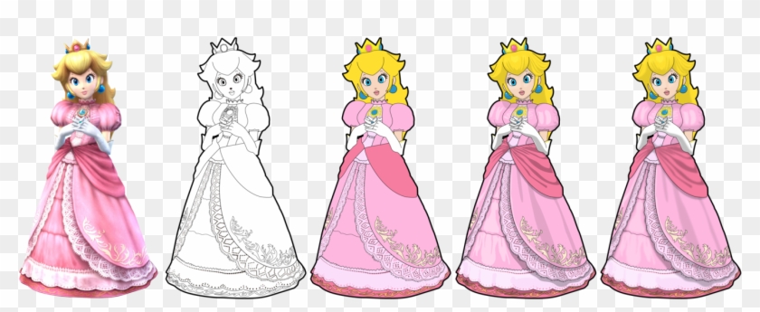 Svg royalty free princess peach drawing at getdrawings