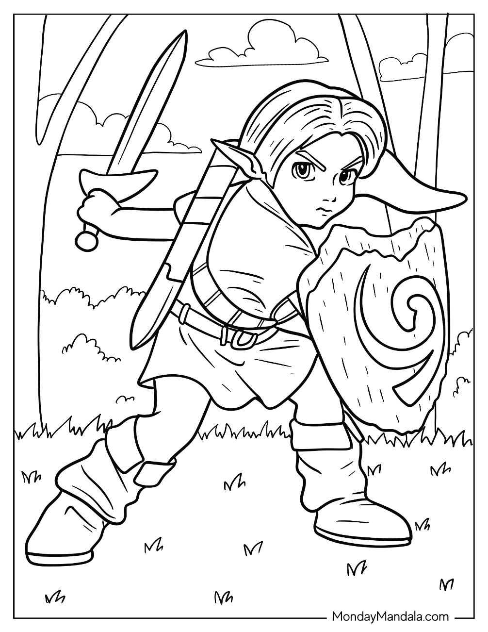 Super smash bros coloring pages free pdf printables