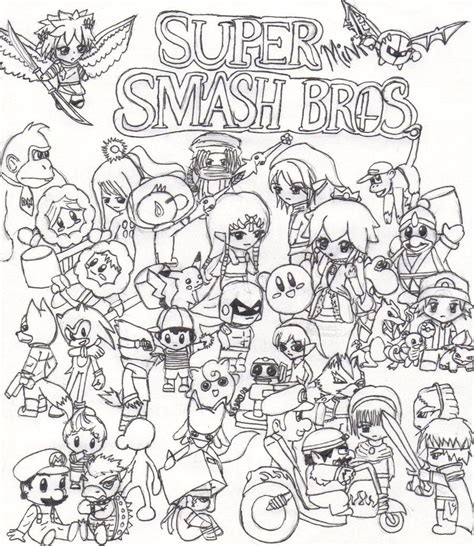 Super smash louring pages