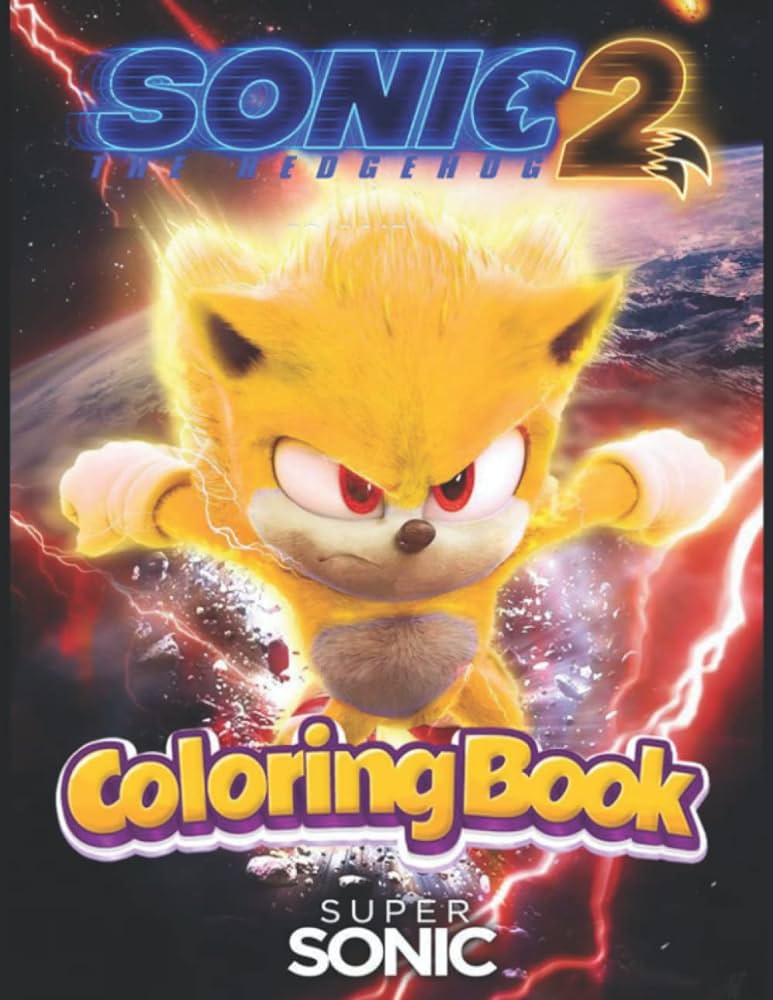 Sãnic coloring book us edition sãnic the hedgehog coloring book for kids