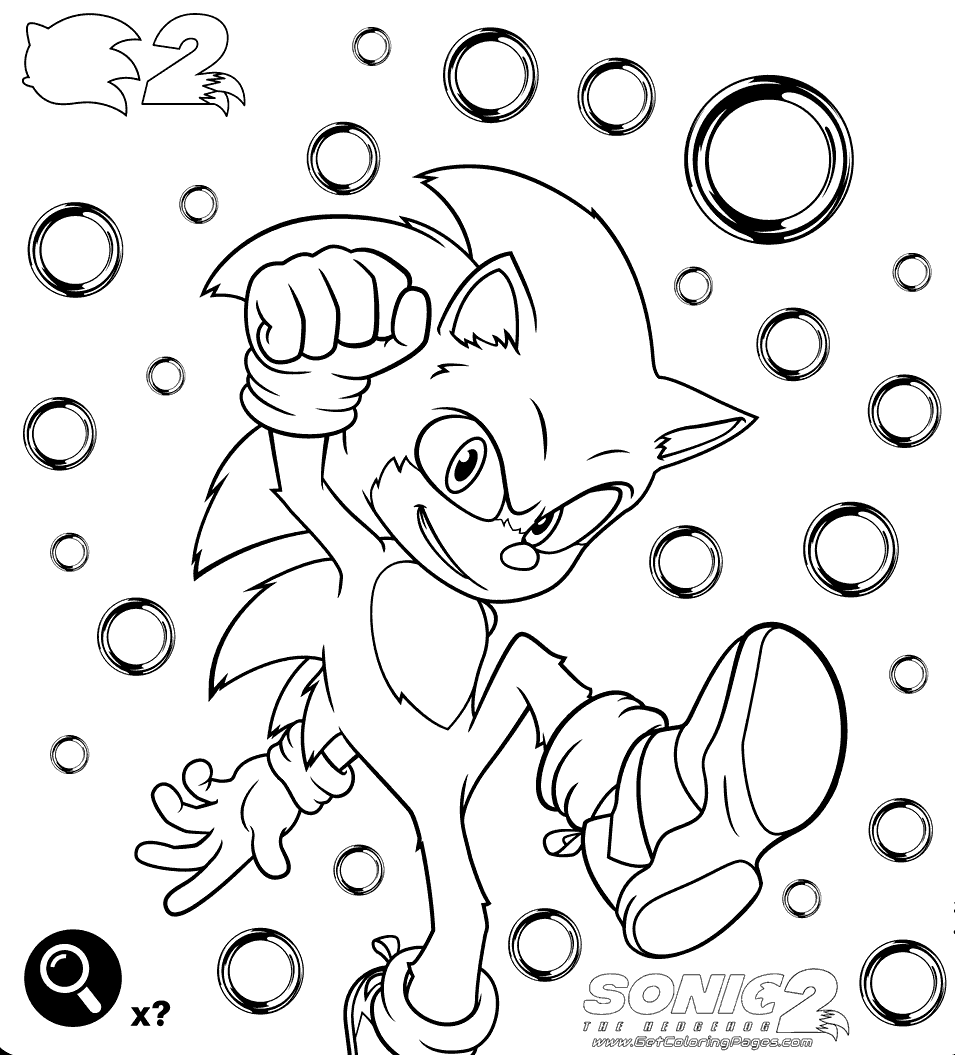 Sonic the hedgehog coloring pages printable for free download