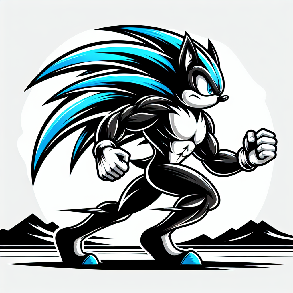 Super sonic coloring pages free printable coloring pages in pdf â custom paint by numbers