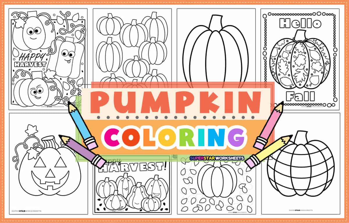 Pumpkin coloring pages