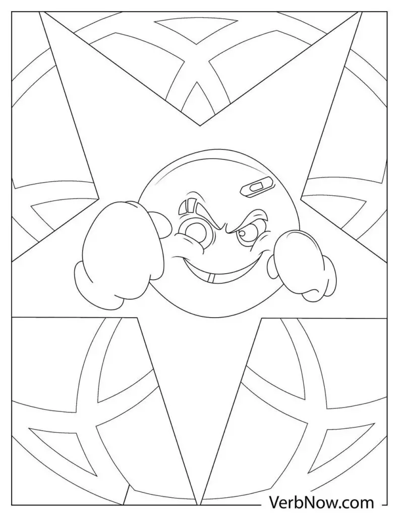 Free emoji coloring pages book for download printable pdf