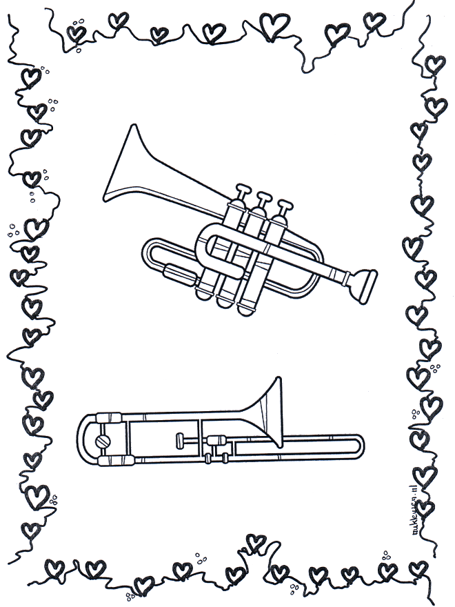 Trumpet and trombone