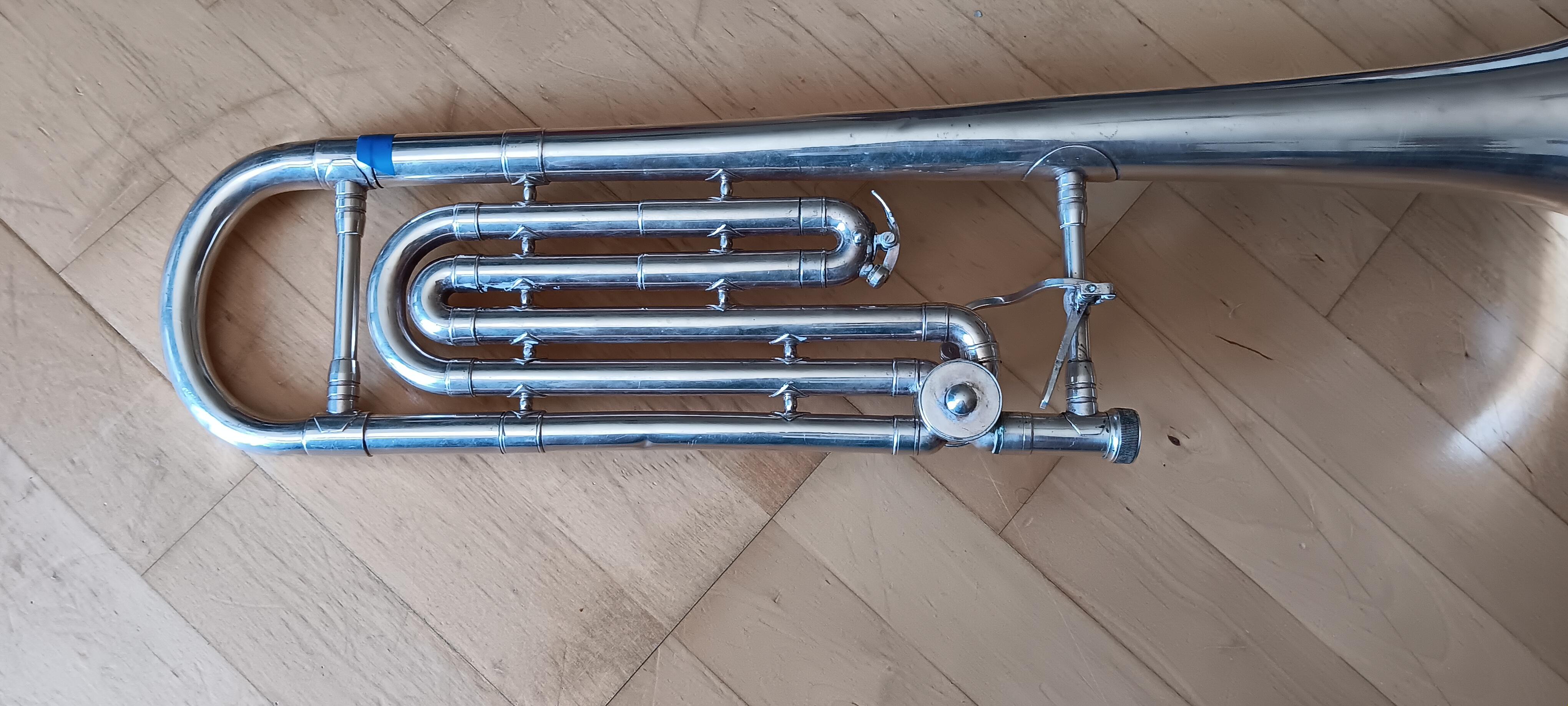 I played trombone a while back but stoped now i dont need it anymore but i couldnt find any information on this piece on the internet can someone help me identify this