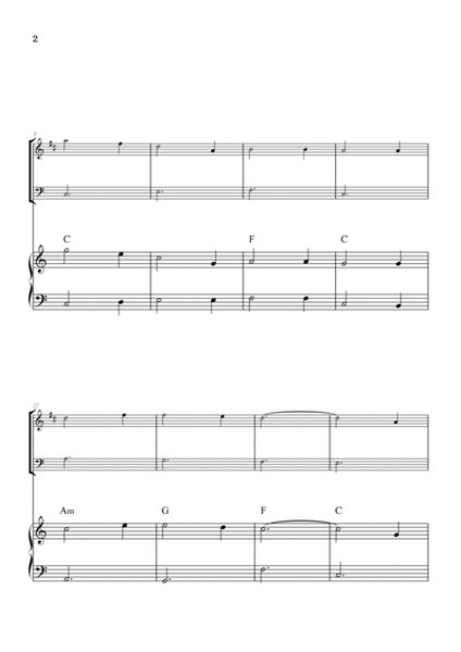 Amazing grace â super easy trumpet and trombone sheet music with piano acpaniment and chords by john newton