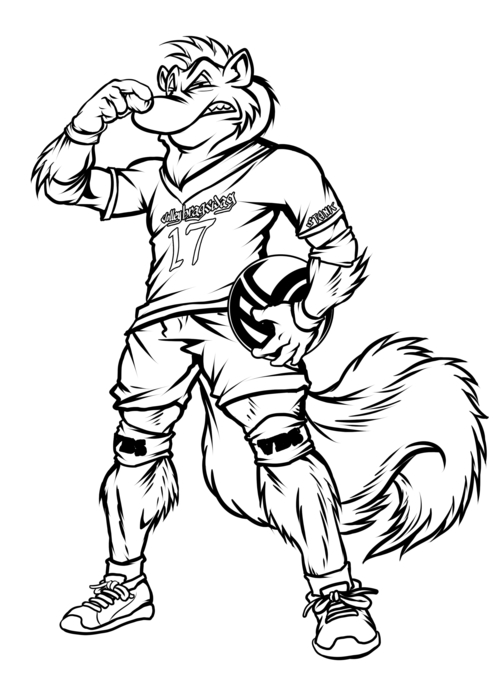 Skunk coloring pages with stank the volleybragswag ds skunk