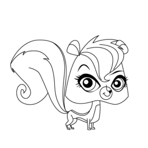 Littlest pet shop coloring pages printable for free download