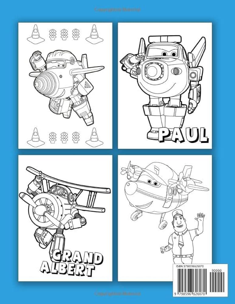 Super wings coloring book superwings coloring pages great coloring books for toddlers and kids ages