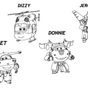 Super wings coloring pages printable for free download