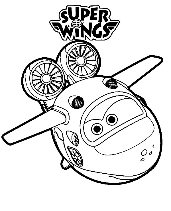 Super wings coloring pages printable for free download