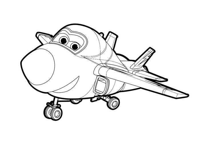 Printable super wings coloring pages free