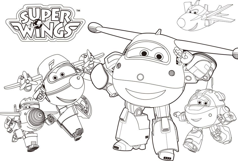 Lour in the super wings super wings activities
