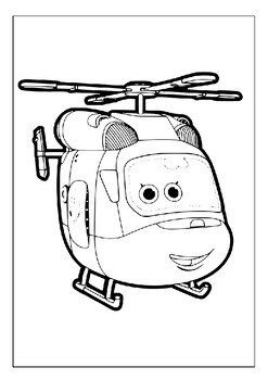 Printable super wings coloring pages join jett on a high