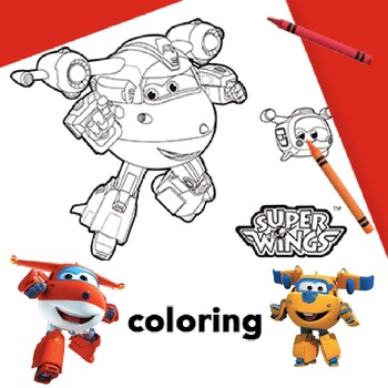 Super wings coloring pages best images printable print for kids
