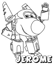 Free super wings coloring pages for kids