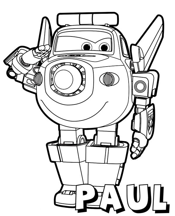 Paul plane coloring page super wings to color coloring pages cute coloring pages coloring sheets