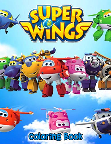 Super wings coloring book by erica tyska