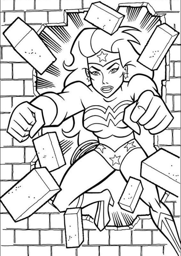 Free easy to print wonder woman coloring pages coloring books cartoon coloring pages superhero coloring pages