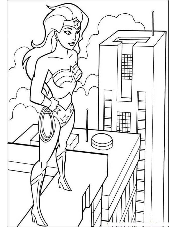 Wonder woman coloring pages free personalizable coloring pages