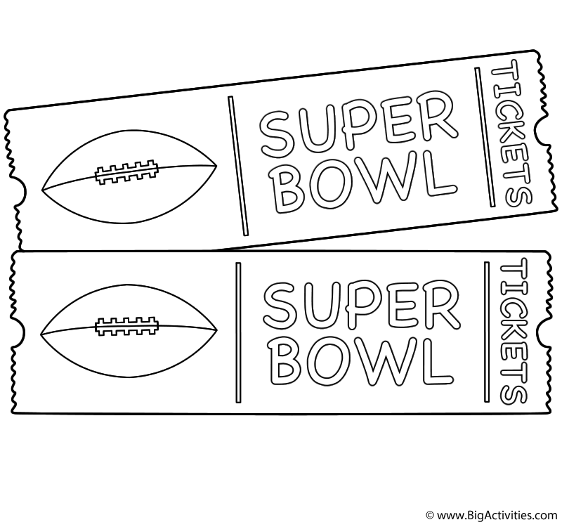 Super bowl game tickets