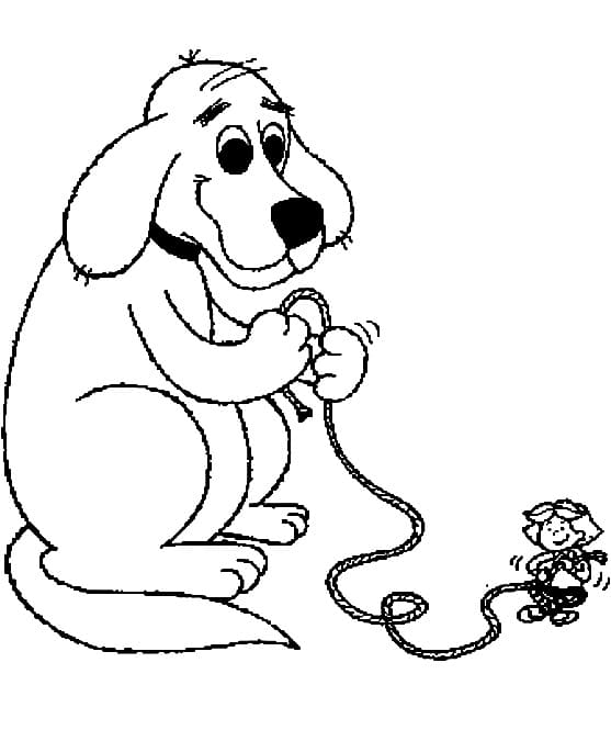 Clifford coloring pages