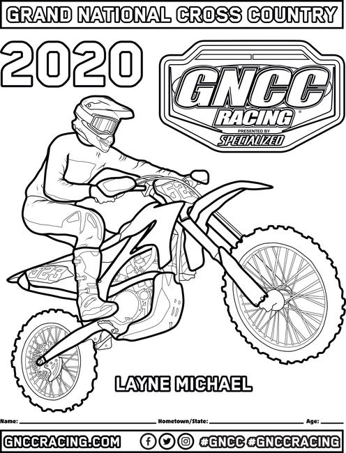 Gncc coloring pages