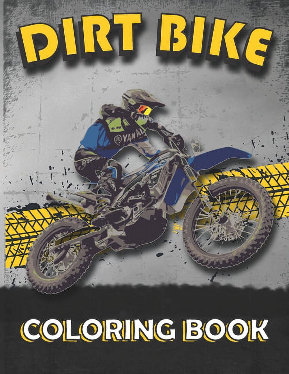 Dirt bike coloring book a collection of motocross coloring pages motocross dirt bike coloring book for dirt bike lovers boys girls kids men women best gift for kids all ages paperback