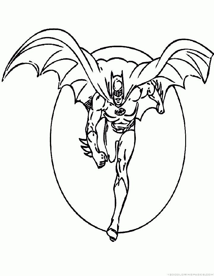 Batman coloring pages