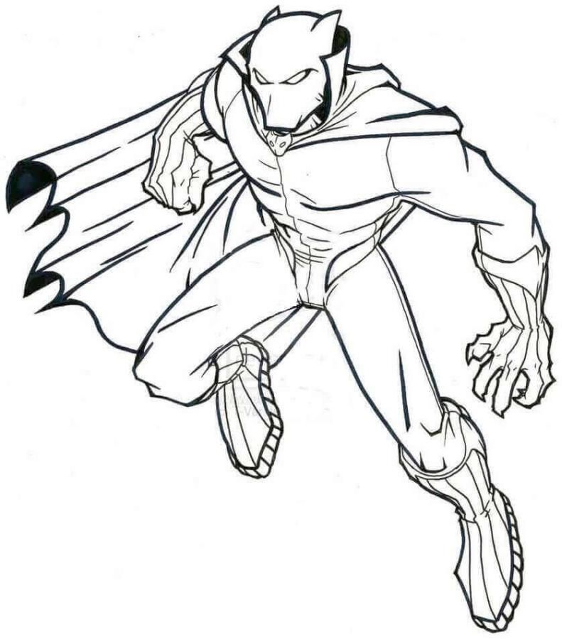 Black panther coloring pages avengers coloring superhero coloring pages superhero coloring