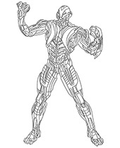 Black panther coloring sheet avengers